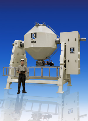 Vacuum-rated Double Cone Tumble Blenders